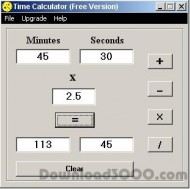 Time Calculator screenshot